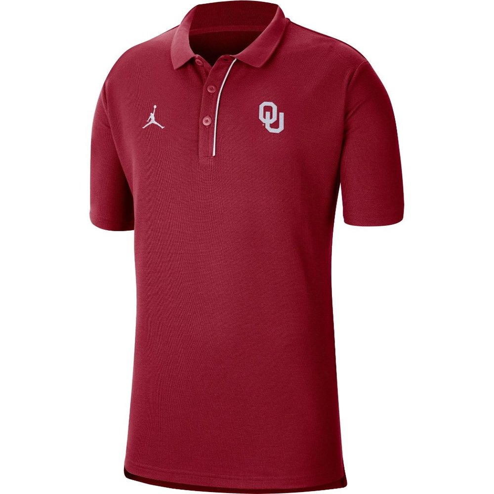 Nike Jordan Oklahoma Sooners Pique Team Polo